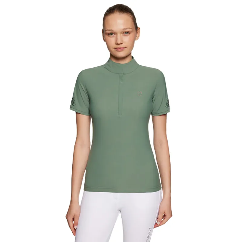 Samshield Barbara Ladies Training Polo Shirt - Pistaccio