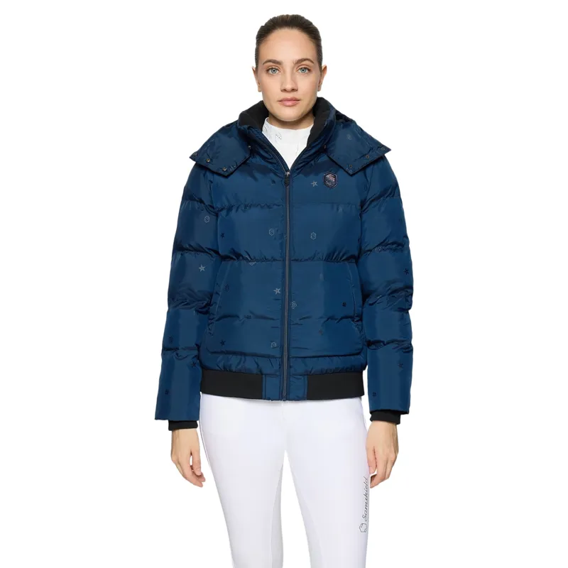 Samshield Billie Emblem Edition Womens Quilted Jacket - Galactic Blue