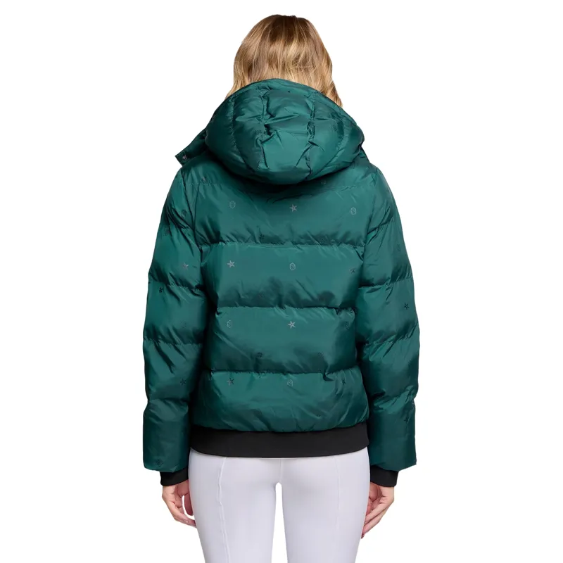 Samshield Billie Emblem Edition Womens Quilted Jacket - Hunter Green-1