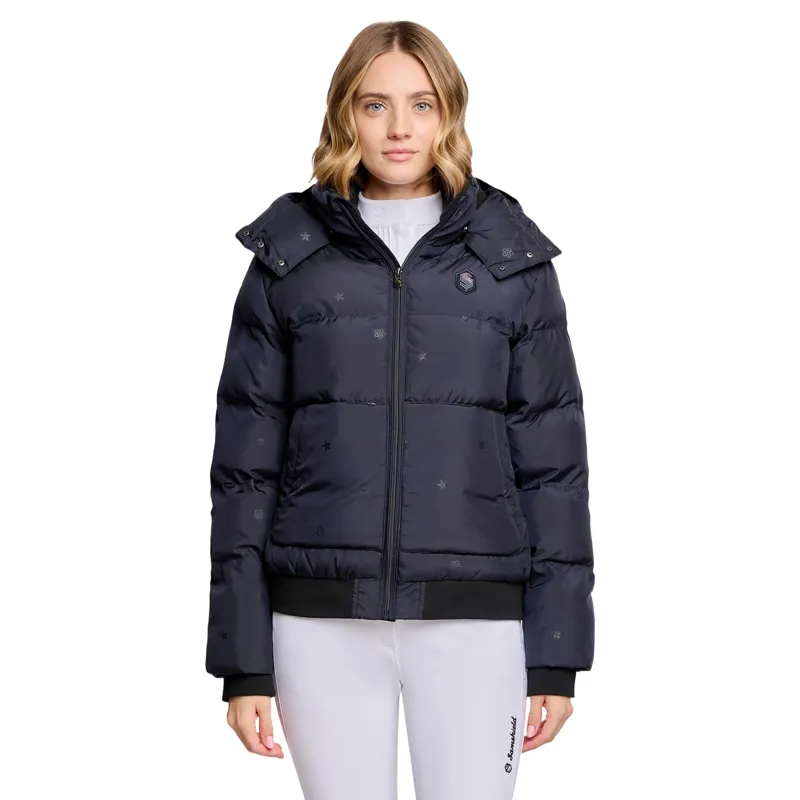 Samshield Billie Emblem Edition Womens Quilted Jacket - Navy