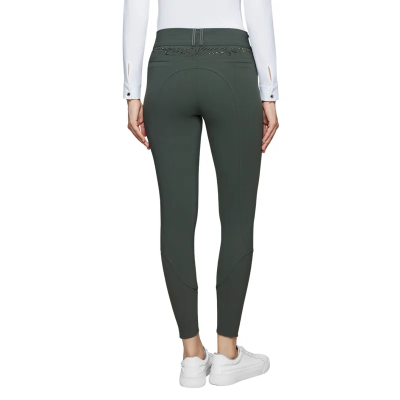 Samshield Capucine Full Grip Womens Breeches - Dark Forest-1