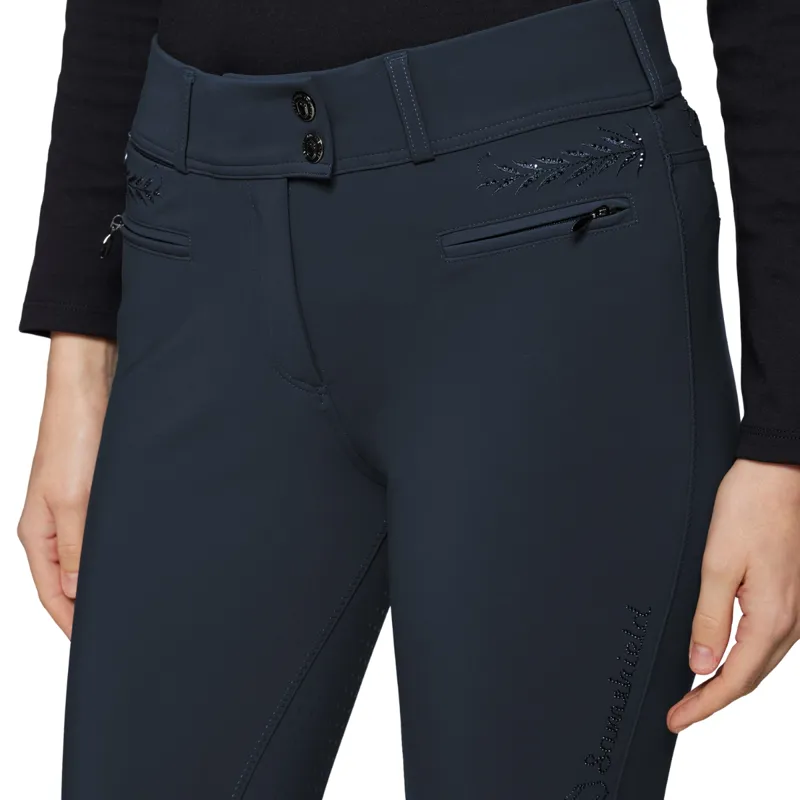 Samshield Capucine Full Grip Womens Breeches - Navy-2
