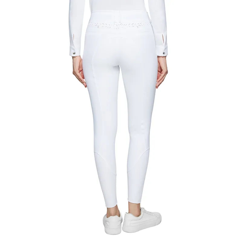 Samshield Capucine Full Grip Womens Competition Breeches - White-1