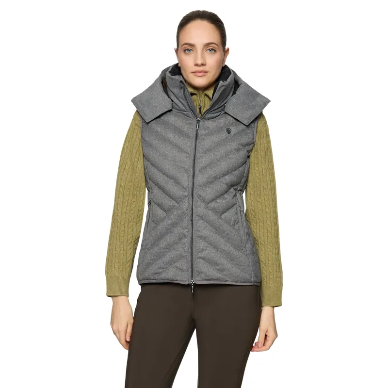 Samshield Chamoniwool Womens Quilted Gilet - Grey