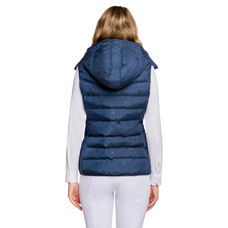 Samshield Chamonix Emblem Edition Womens Quilted Gilet - Galactic Blue Pre-Order-1