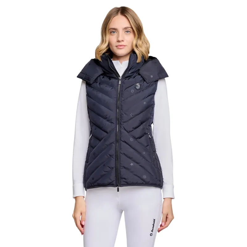 Samshield Chamonix Emblem Edition Womens Quilted Gilet - Navy Pre-Order