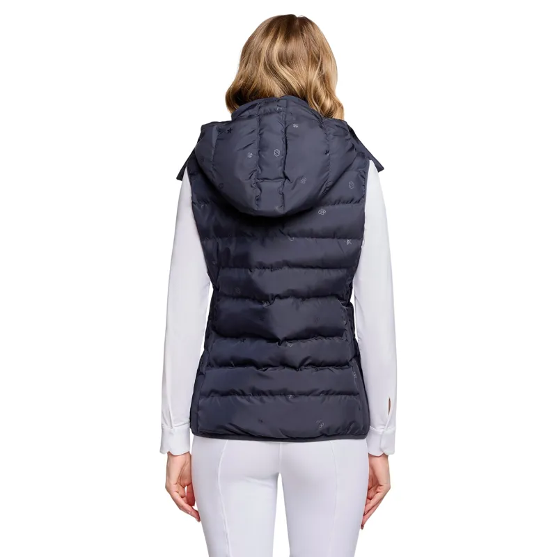 Samshield Chamonix Emblem Edition Womens Quilted Gilet - Navy Pre-Order-1