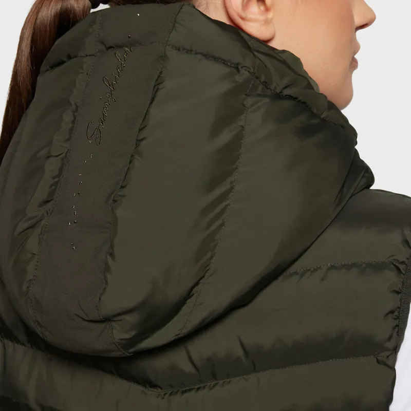 Samshield Chamonix Ladies Gilet - Avocado Metal Eclipse-2