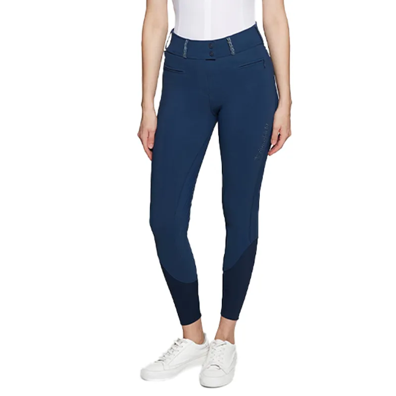 Samshield Claranova Crystal Full Grip Ladies Breeches - Celestial Blue