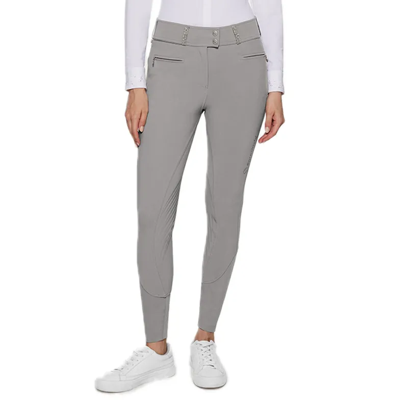 Samshield Claranova Crystal Full Grip Ladies Breeches - Mineral