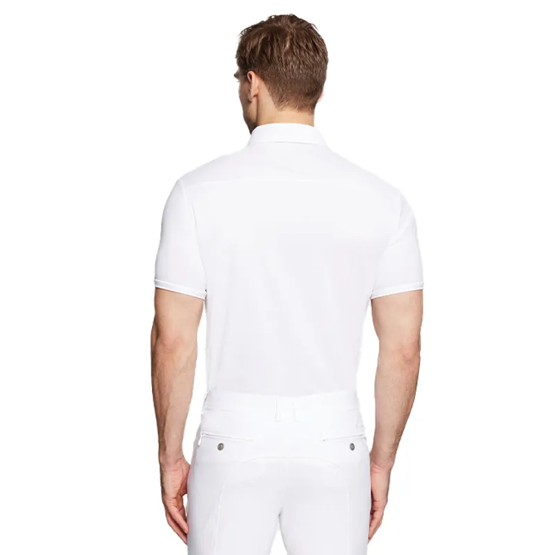 Samshield Corentin Mens Short Sleeve Show Shirt - White-1