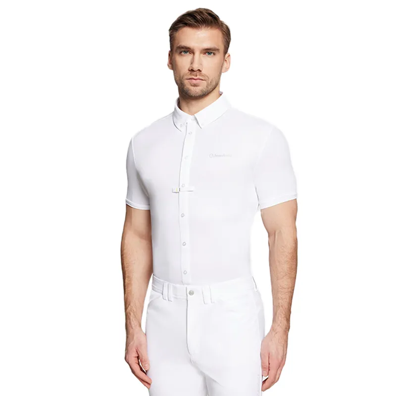 Samshield Corentin Mens Short Sleeve Show Shirt - White