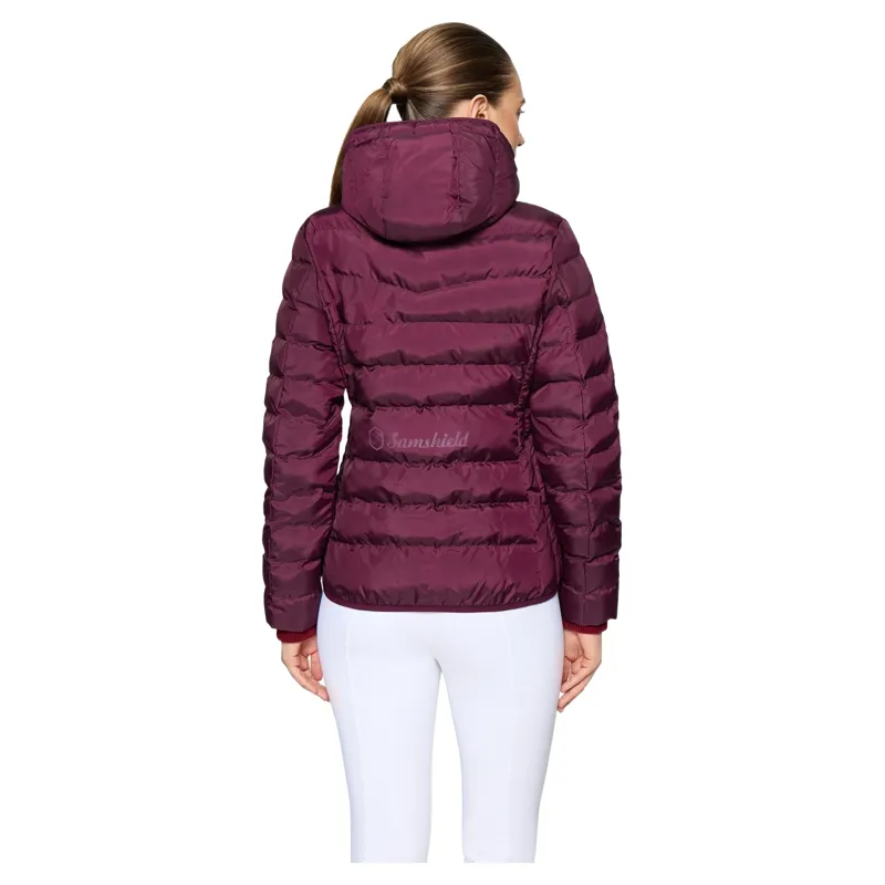 Samshield Courchevel Womens Puffer Jacket - Plum Pre-Order-1