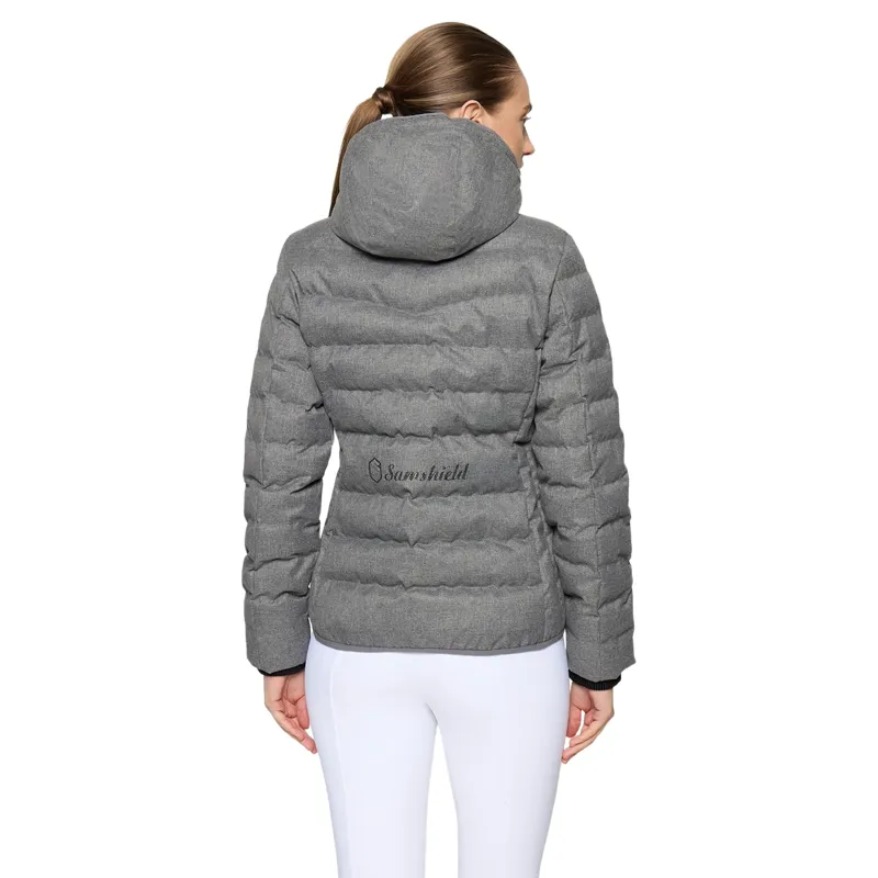 Samshield Courchevelwool Womens Quilted Jacket - Grey-1