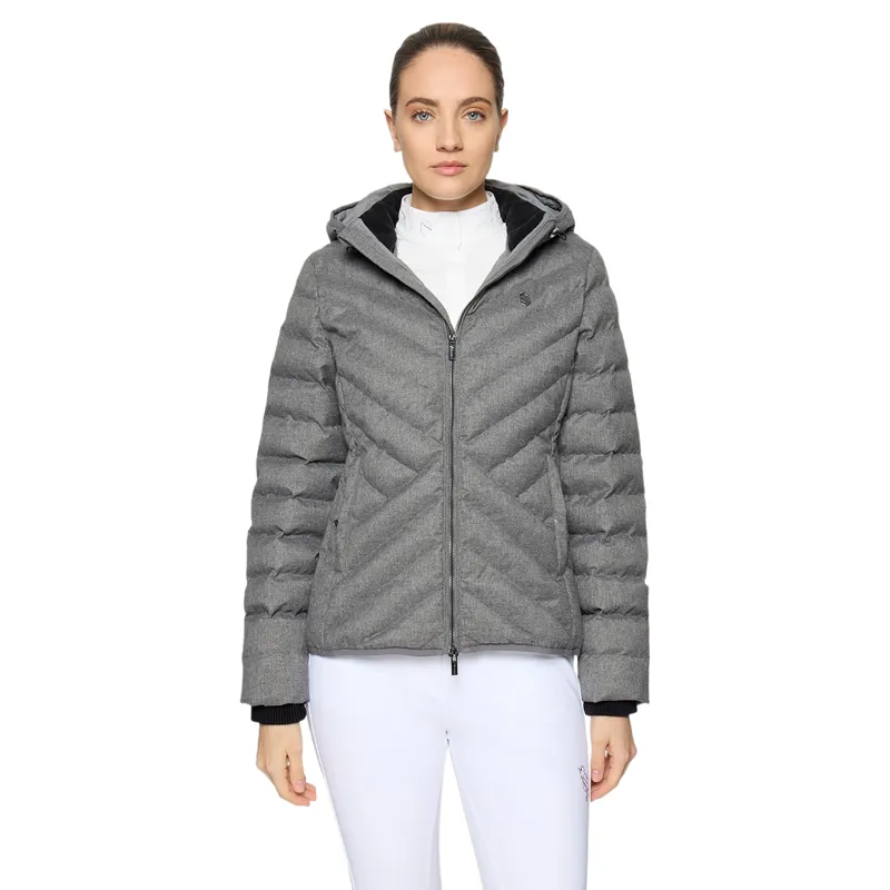 Samshield Courchevelwool Womens Quilted Jacket - Grey