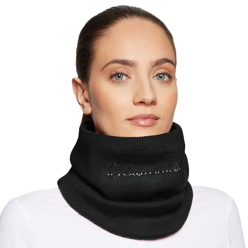 Samshield Womens Crystal Neck Warmer - Black
