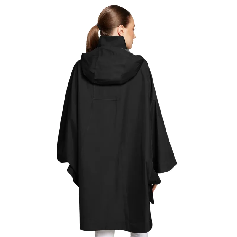 Samshield Elfida Womens Waterproof Poncho - Black-2