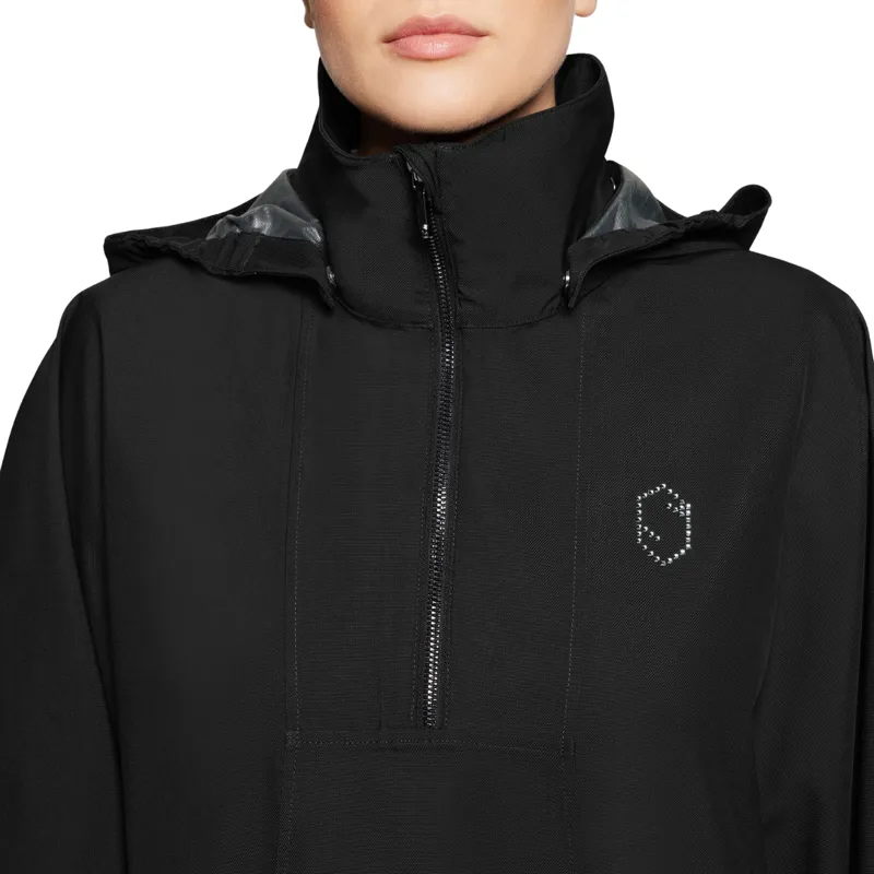 Samshield Elfida Womens Waterproof Poncho - Black-3