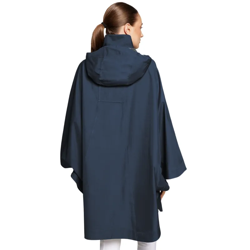 Samshield Elfida Womens Waterproof Poncho - Navy-1