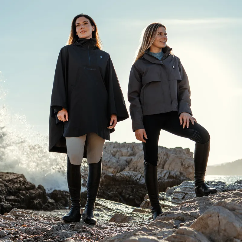 Samshield Elfida Womens Rain Cape Jacket - Black-6