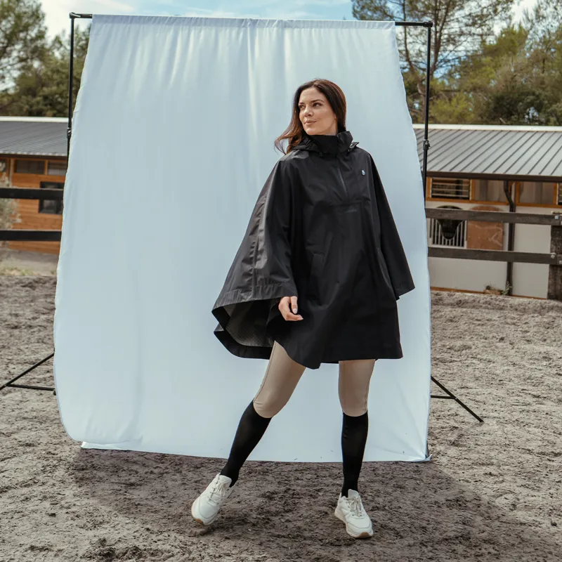 Samshield Elfida Womens Rain Cape Jacket - Black-3