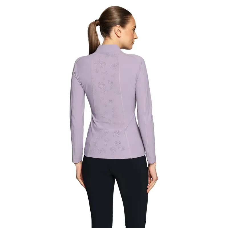 Samshield Evelya Womens Long Sleeve Training Top - Lavender Grey-1