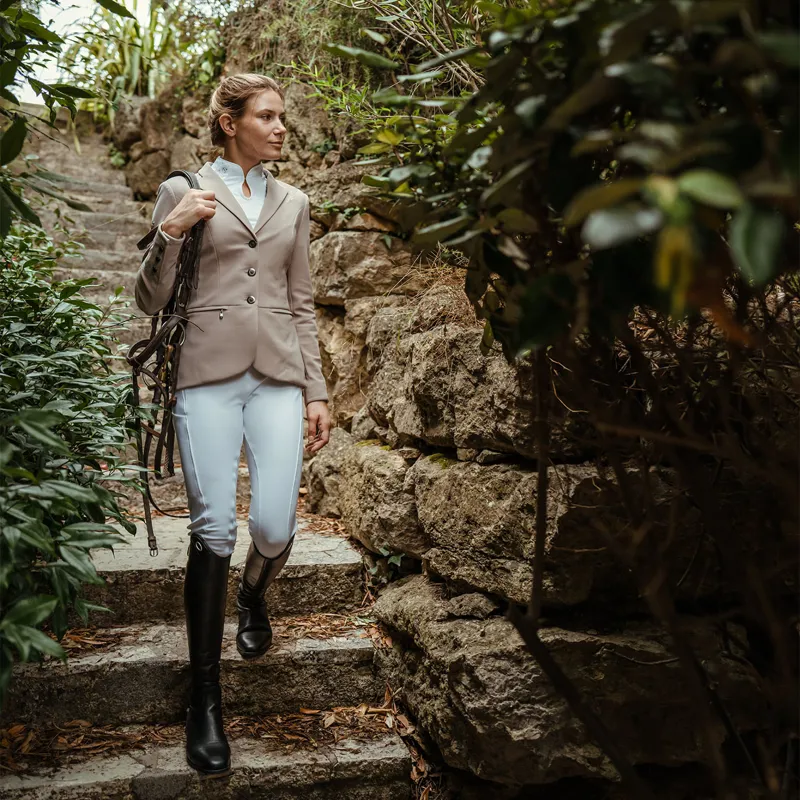 Samshield Victorine Womens Crystal Ferna Show Jacket - Latte-3