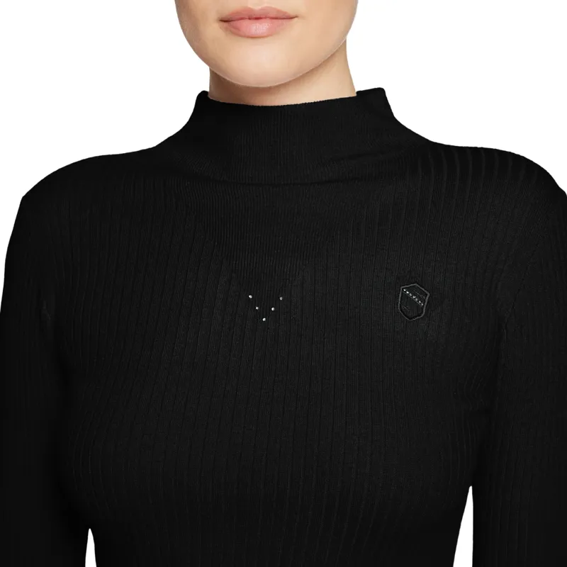 Samshield Lidia Ruffle Womens Pullover - Black-2