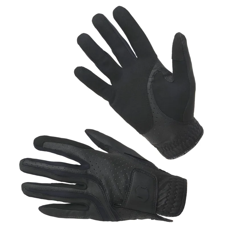 Samshield Hunter Blazon Riding Gloves - Black/Matt Black