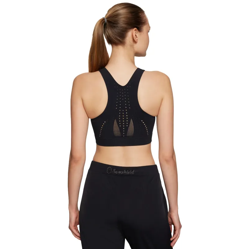 Samshield Havana Ladies Sleeveless Sports Top - Black-1