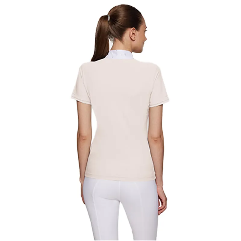 Samshield Julia Spring Flower Ladies Short Sleeve Show Shirt - Rosewater-1