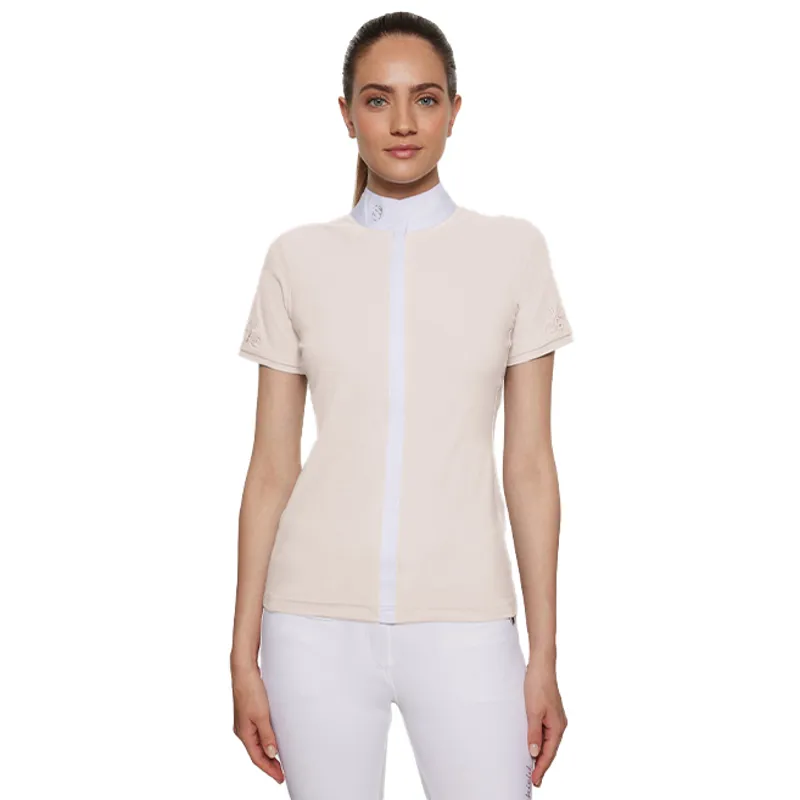 Samshield Julia Spring Flower Ladies Short Sleeve Show Shirt - Rosewater