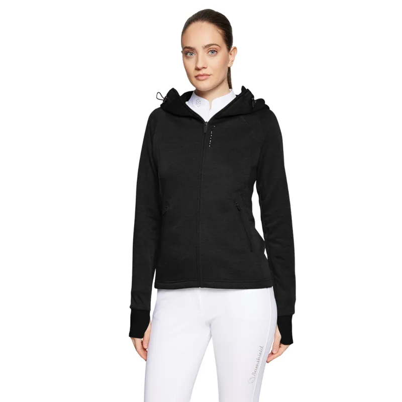 Samshield Julissa Womens Polartec Zip Hoodie - Black