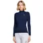 Samshield Lidia Womens Quarter Zip Pullover - Navy