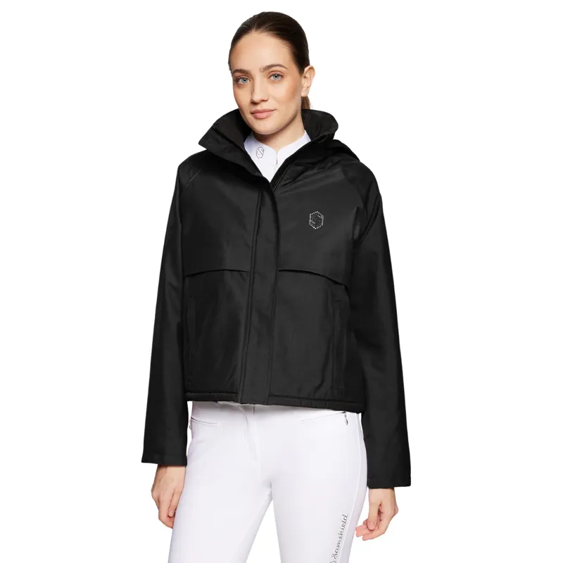Samshield Lina Womens Waterproof Short Coat - Black