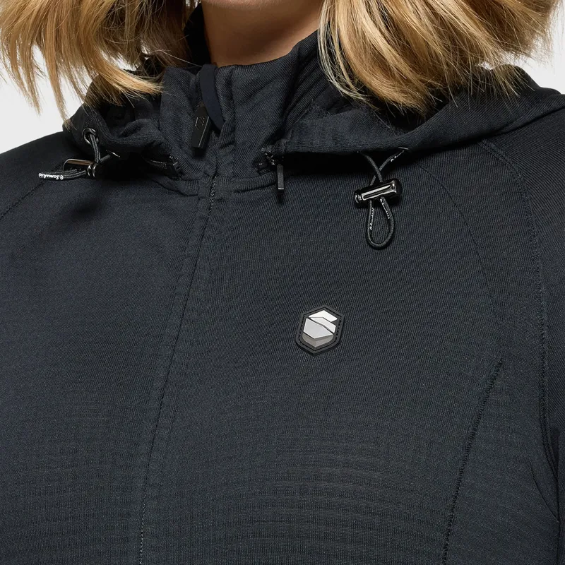 Samshield Lissa Womens Long Sleeve Training Jacket - Black-2