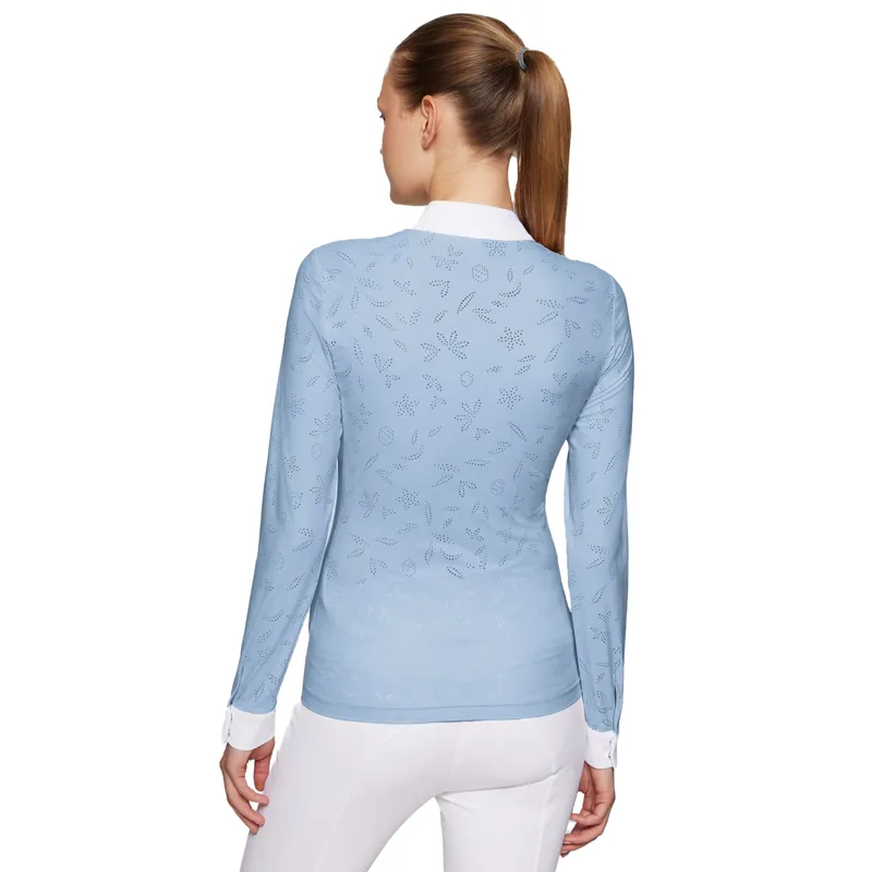 Samshield Louison Air Long Sleeve Ladies Show Shirt - Cashmere Blue-1