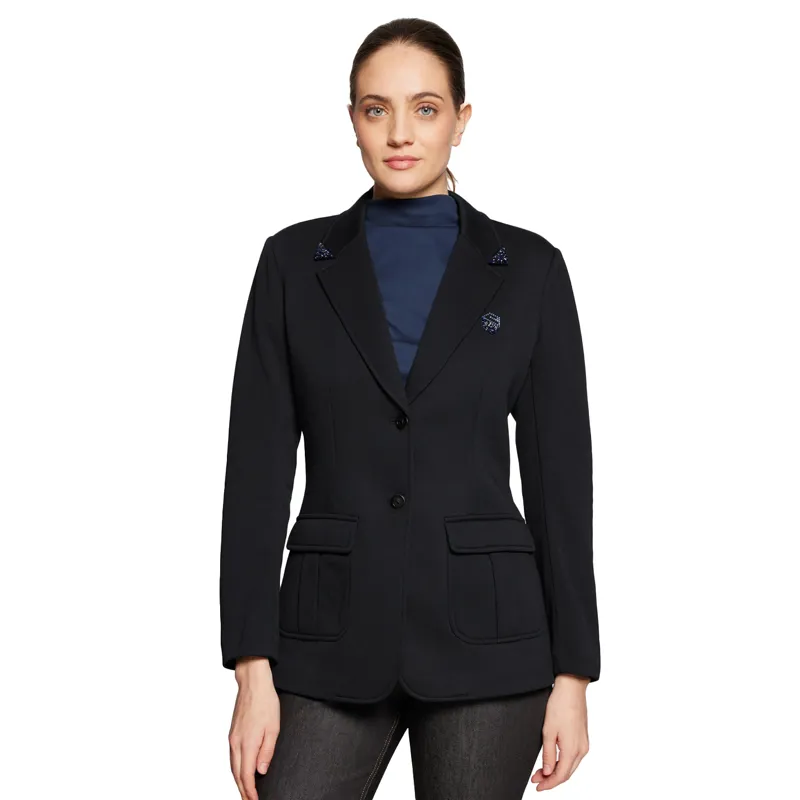 Samshield Maxime Elegant Womens Blazer - Black/Jet Black