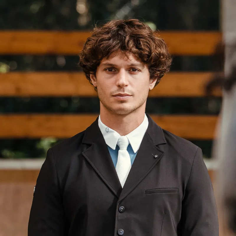 Samshield Knitted Mens Show Tie - White-2