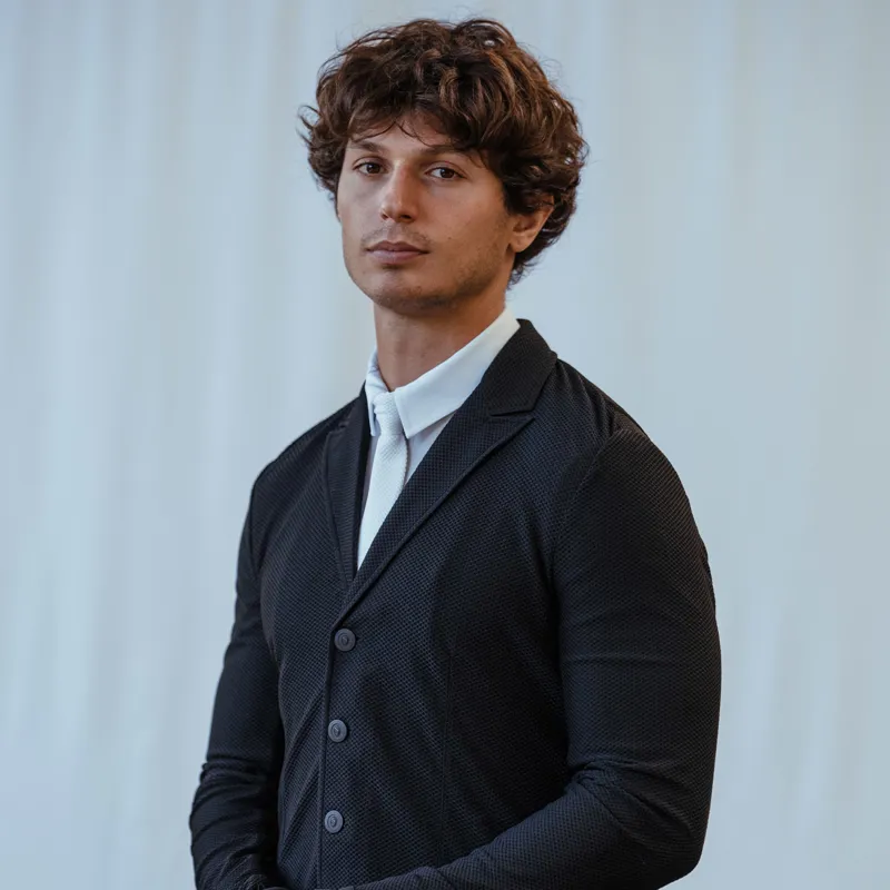 Samshield Woven Mens Show Tie - White-2