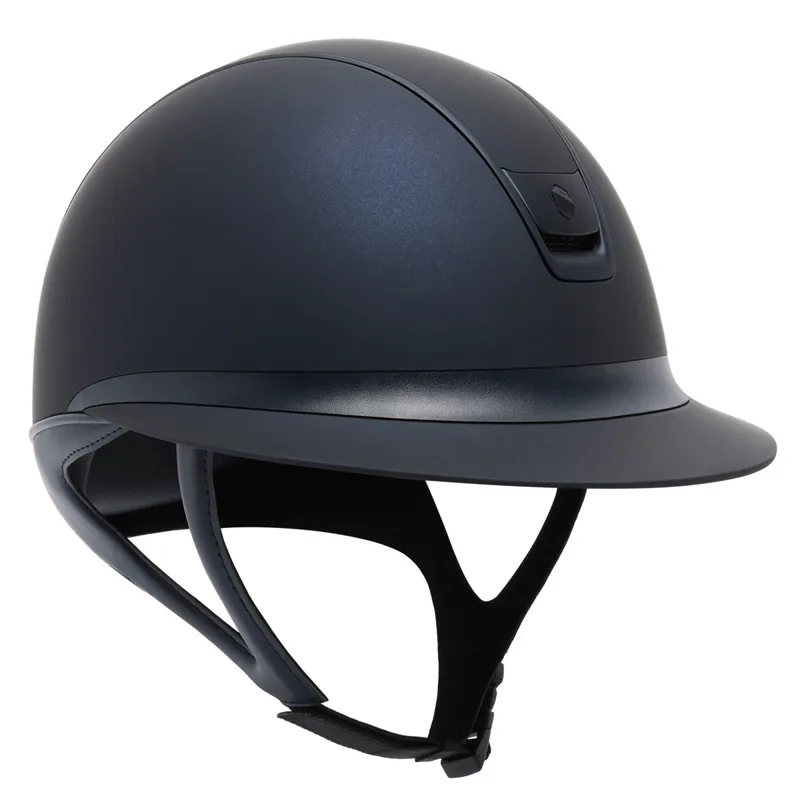 Samshield Miss Shield Shadowmatt 2.0 Dark Line Riding Hat - Blue