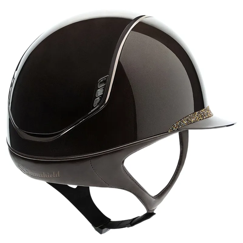 Samshield Miss Shield Shadowgloss 2.0 Ultra Fine Rock Blason Hat - Brown-1