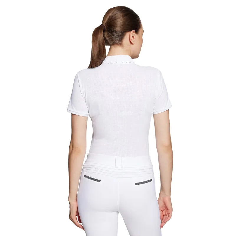 Samshield Paloma Ladies Short Sleeve Show Shirt - White-1