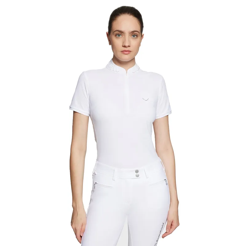 Samshield Paloma Ladies Short Sleeve Show Shirt - White