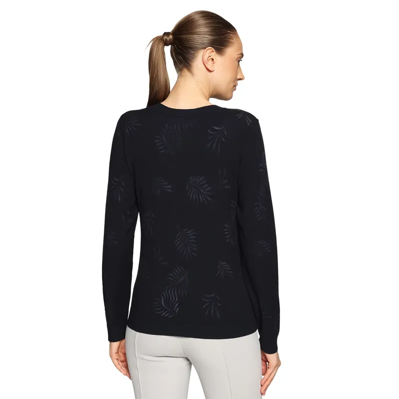 Samshield Phoebe Womens Crystal Ferna Pullover Sweatshirt - Navy-2
