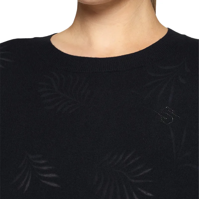 Samshield Phoebe Womens Crystal Ferna Pullover Sweatshirt - Navy-1