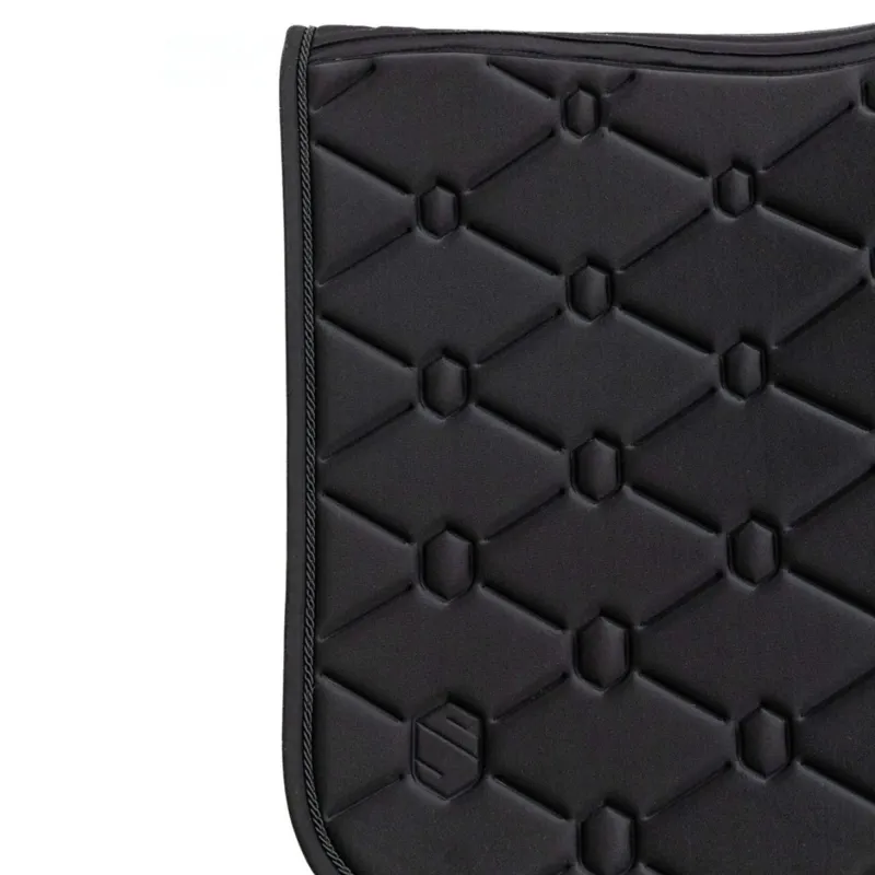 Samshield SpineShield Swarovski Dressage Saddlecloth - Black-5