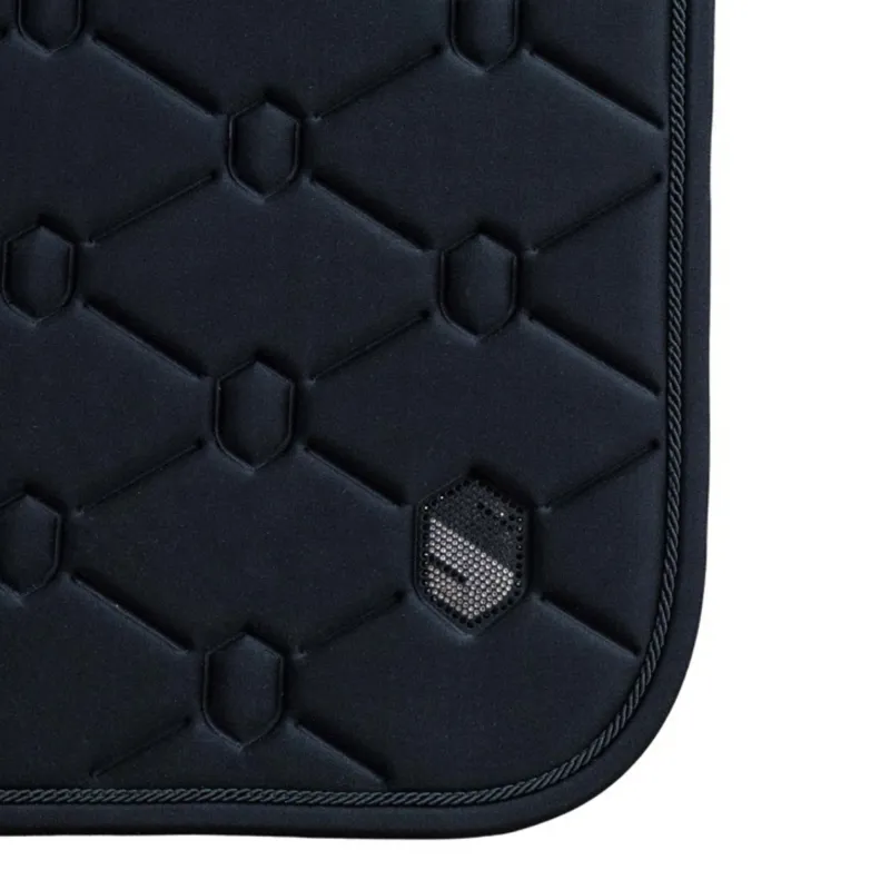 Samshield SpineShield Swarovski Dressage Saddlecloth - Black-3