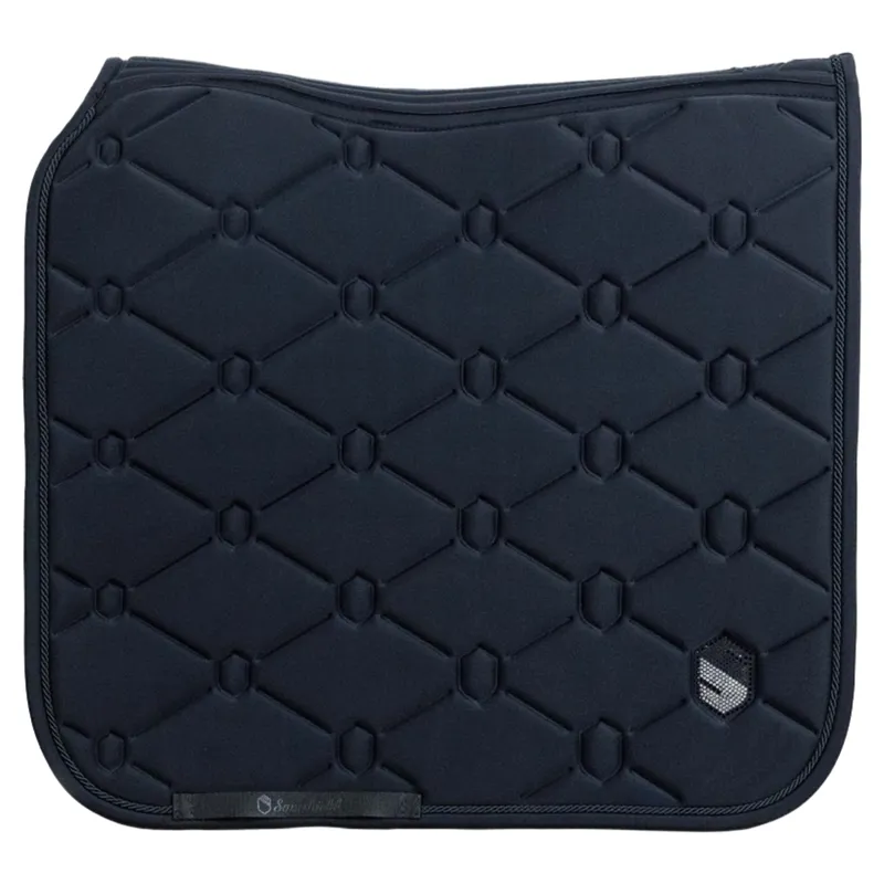 Samshield SpineShield Swarovski Dressage Saddlecloth - Black-2