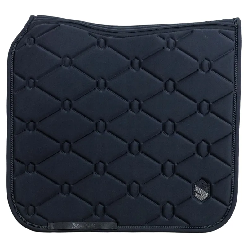 Samshield SpineShield Swarovski Dressage Saddlecloth - Black